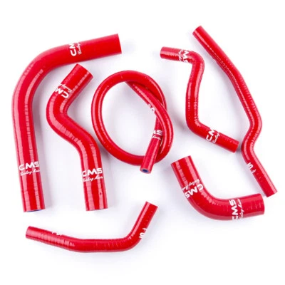 Silicone Radiator Coolant Heater Hose for 1986-1995 Suzuki Samurai 1.3L Red Pipe Foto 1 de 4