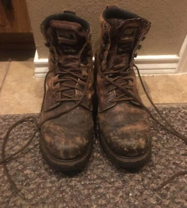 SAMCO FREEZEWEAR Size 11 3M THINSULATE MENS WORKBOOTS Non Steel Toe - Picture 1 of 10