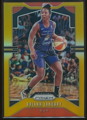 Briann January 2020 Panini Prizm WNBA Gold Prizm #2 /10 - Image 1 of 2