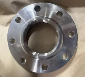 USA Sealing bulk-pf-246 Pipe Flange, 304 SS, Class 150, Threaded, 4" Pipe, 9”OD - Picture 1 of 6