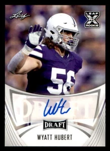 2021 Leaf Draft AUTO #BAWH1 Wyatt Hubert (ref 225485) - Picture 1 of 2