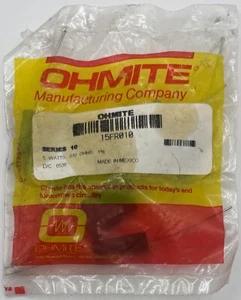 .010 Ohms 0.01 Ohmite 15FR010 Wirewound Resistor 5W ±1 Silicon CurrSense (Qty 5) - Picture 1 of 8