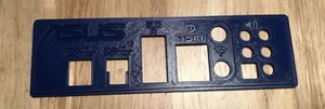ASUS PRIME B550-PLUS AC-HES Replacement I/O Shield (3D Printed) - Afbeelding 1 van 7