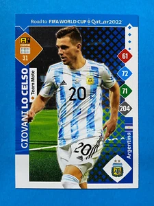 Panini Adrenalyn Road to Qatar 2022 Card n. 31 Giovani Lo Celso Argentina - Imagen 1 de 1