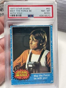 1977 STAR WARS #63 MAY THE FORCE BE WITH YOU! PSA 8 (OC) - Picture 1 of 2