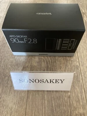 Крепление Voigtlander APO-SKOPAR 90 мм F2.8 VM Leica M черное с коробкой из Японии 【новое】 - Изображение 1 из 4