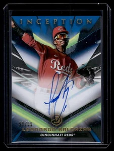 Leonardo Balcazar 2023 Bowman Inception Blue Auto Card /99 #BPA-LB - Picture 1 of 2