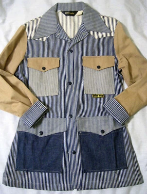 MR WRANGLER ® Peter MAX © подлинный 1970-х - S маленькая рубашка Куртка Пальто новый без ЯРЛЫКОВ!!! - Изображение 1 из 4