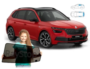 Pare soleil pour Skoda Kamiq à partir de 2019 - Lot de 5 pare soleil - Photo 1/12