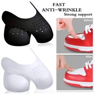 2 Pairs Anti Crease Shoe Protector Anti-Wrinkle Cover Shield Cap Sneaker Guards - Picture 1 of 2