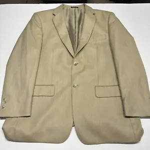 Joseph & Feiss Two Button Herringbone Blazer Sport Coat Jacket Size 42 Regular - Picture 1 of 9