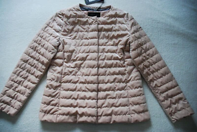 GEOX Samuela Short Padded Winter Jacket Rose Dust 54IT UK 18-20 BNWT RRP £170 - Image 1 of 4