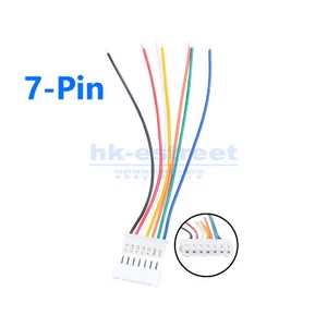 JST XH2,54 mm 7 pines 10/20/30 cm conector de cable enchufe macho hembra lote - Imagen 1 de 17