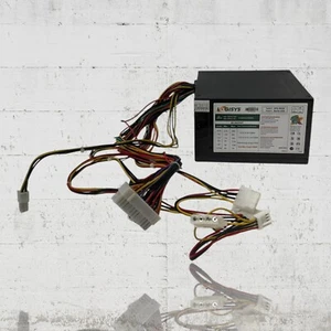 Logisys Corp. 480W 240-Pin Black Beauty ATX 20+4 Power Supply PS480D-BK - Afbeelding 1 van 7