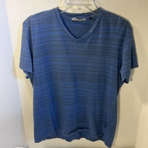 Kenneth Cole Size Small Blue Men’s T-shirt 100% Cotton - Photo 1/9