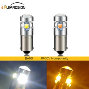 BA9S 53 57 LED Bulb For Car Interior Dome Map License Plate Light 12V 24V White - Picture 1 of 9