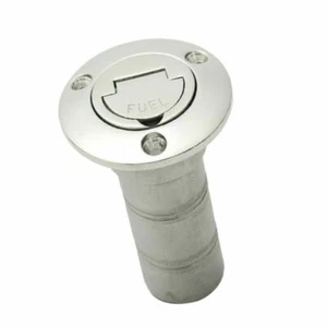 Marine Boat Fuel Deck Fill Filler Keyless Lift Cap 316 Stainless Steel 38mm - Picture 1 of 7