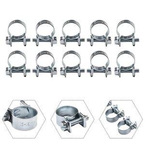 Hose Clamps Nuts & Bolts Fuel Hose Clamps Gasoline Pipe Diesel Air Small Clip - Picture 1 of 36