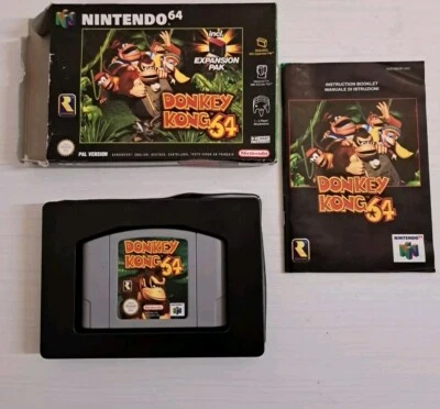 Donkey Kong 64 Nintendo 64 CIB with no Expansion Pak - Image 1 of 4