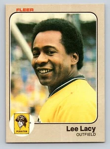 1983 Fleer Baseball #308 Lee Lacy Pittsburgh Pirates - Picture 1 of 2