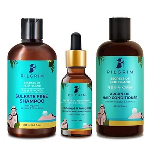 PILGRIM Korean Advanced Hair Growth Kit (Shampoo + Conditioner + Serum) für Unisex - Bild 1 von 5