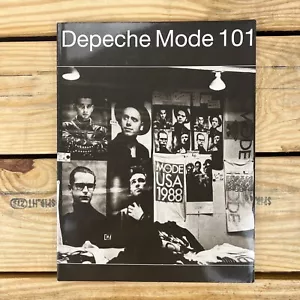 Guitarra Depeche Mode 101 Songook 1989 De colección Piano Tab Amsco RARA - Imagen 1 de 5