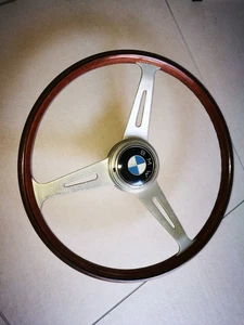 BMW 1800 TISA Holz Lenkrad ALPINA NK Neue Klasse E9 E3 3,0 cs csl - Bild 1 von 2