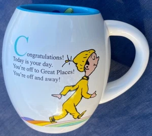 DR SEUSS Congratulations Great Places Coffee Mug White FREE Shipping - Picture 1 of 18