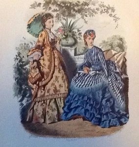 DE COLECCIÓN NUEVO pero ANTIGUO STOCK LA MODE ILLUSTREE IMPRESIÓN #1 - Imagen 1 de 4