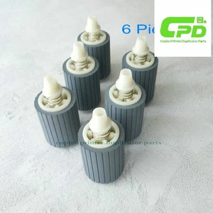 6Pcs Long Life Paper Feed Roller Fit For Ricoh MP2510 2550 2851 3010 3351 - Picture 1 of 7
