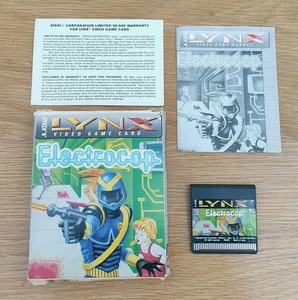 Electrocop (Atari Lynx, 1989) - Boxed with Manual - Picture 1 of 4