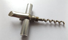 ASPREYS OF LONDON ENGINE TURNED 925 SILVER BOTTLE OPENER & CORKSCREW