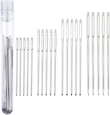 20 piezas agujas de tapiz cuatro tamaños 18, 20, 22, 24 para hilo y más Foto 1 de 4