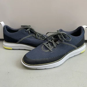 Cole Haan Shoes Men 10.5 ZeroGrand 360 Blue Grand Atlantic Lace Sneakers C34652 - Picture 1 of 5