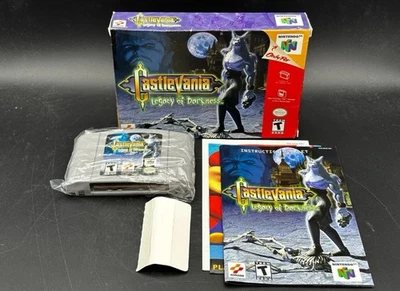 Castlevania: Legacy of Darkness (Nintendo 64, 1999) CIB Authentic Tested - Image 1 of 4