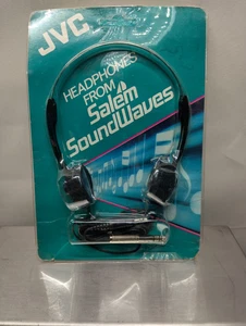 Cuffie promozionali vintage JVC Salem SoundWaves HA-M2A tabacco da collezione NOS - Foto 1 di 5