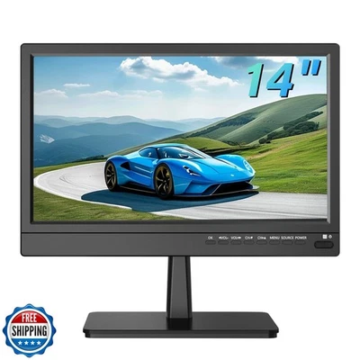 Feihe 14 inch Small Kitchen TV with Digital ATSC Tuner, Built-in TV Stand and - Image 1 of 4