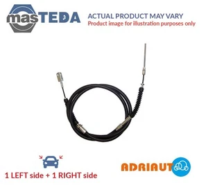 100239 HANDBRAKE CABLE PAIR REAR ADRIAUTO 2PCS FOR HYUNDAI COUPE II - Picture 1 of 5