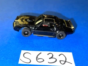 TYCO VINTAGE SLOT CAR BLACK PONTIAC FIREBIRD BANDIT 440 CHASSIS - Picture 1 of 14