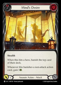 Mind's Desire - Red - Rainbow Foil - Part the Mistveil Flesh & Blood - Picture 1 of 1