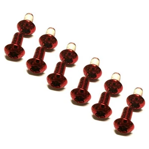 gobike88 MOWA Disc Rotor Screws, M5x10mm, Red, 959 - Picture 1 of 1