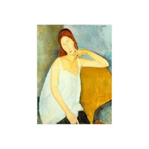 Stampa su Tela su Carta Poster o Quadro Amedeo Modigliani Jeanne Hèbuterne - Imagen 1 de 2