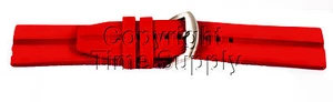 CORREA DE RELOJ DE GOMA DE SILICIO ROJO 24 MM SE ADAPTA A KENNETH COLE - Imagen 1 de 2
