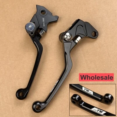 CNC Racing Pivot Brake Clutch Levers Motocross For YAMAHA TW 200 TW200 2001-2025 - Image 1 of 4