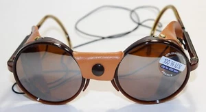 Excellent Retro 80s Vintage Bolle Designer France Round Glacier Sunglasses 8231 - Picture 1 of 19