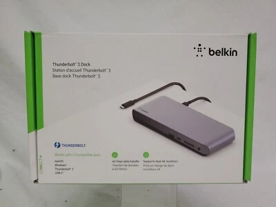 Belkin Thunderbolt 3 Pro Docking Station (F4U097) 📦  - Image 1 of 4