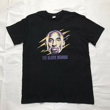 Kobe Bryant The Black Mamba T Shirt Mens Size Medium Lakers Short Sleeve