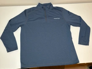 Camisa Vineyard Vines Performance para hombre con cremallera en cuarto | Azul | XL - Imagen 1 de 5