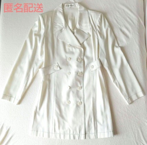 SAINT LAURENT (YSL) Cappotto YSL Yves Saint Laurent difficile da trovare taglia 36 bianco raro