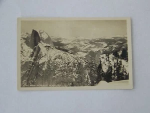 High Sierra Kalifornien CA RPPC Echtfoto im Winter - Bild 1 von 2